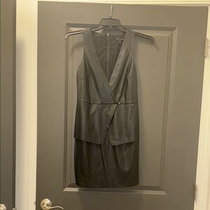 Armani Exchange Black Halter Mini Dress for Cocktail